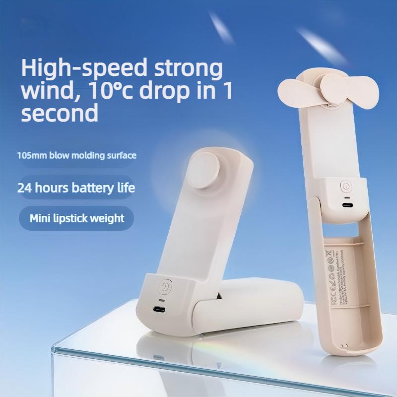 Hot Selling Multifunctional USB Mini Fan with Power Bank Flashlight Handheld Rechargeable Portable 3 in 1 Fan