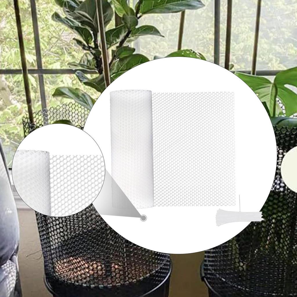 Chicken Wire Fence Fencing 15.75x118 inch Tree Bark Protector Temporary Guard Trunk