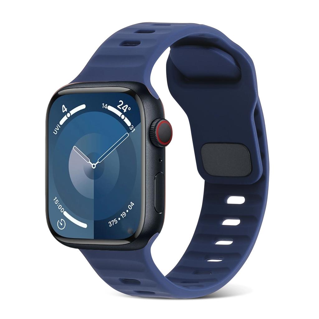 Soft Silicone Strap For Apple Watch Ultra 3/2 Band 49mm Serise 9 8 7 45mm 41mm Sport Bracelet Wristband iWatch 11 10 46mm 42mm