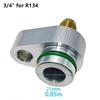 1 Adet R134/R12 Kaçak Tespit Tıpa Metal 3/8" 1/2" 5/8" 3/4" Klima Kaçağı Tıpa Kondenser Tıpa