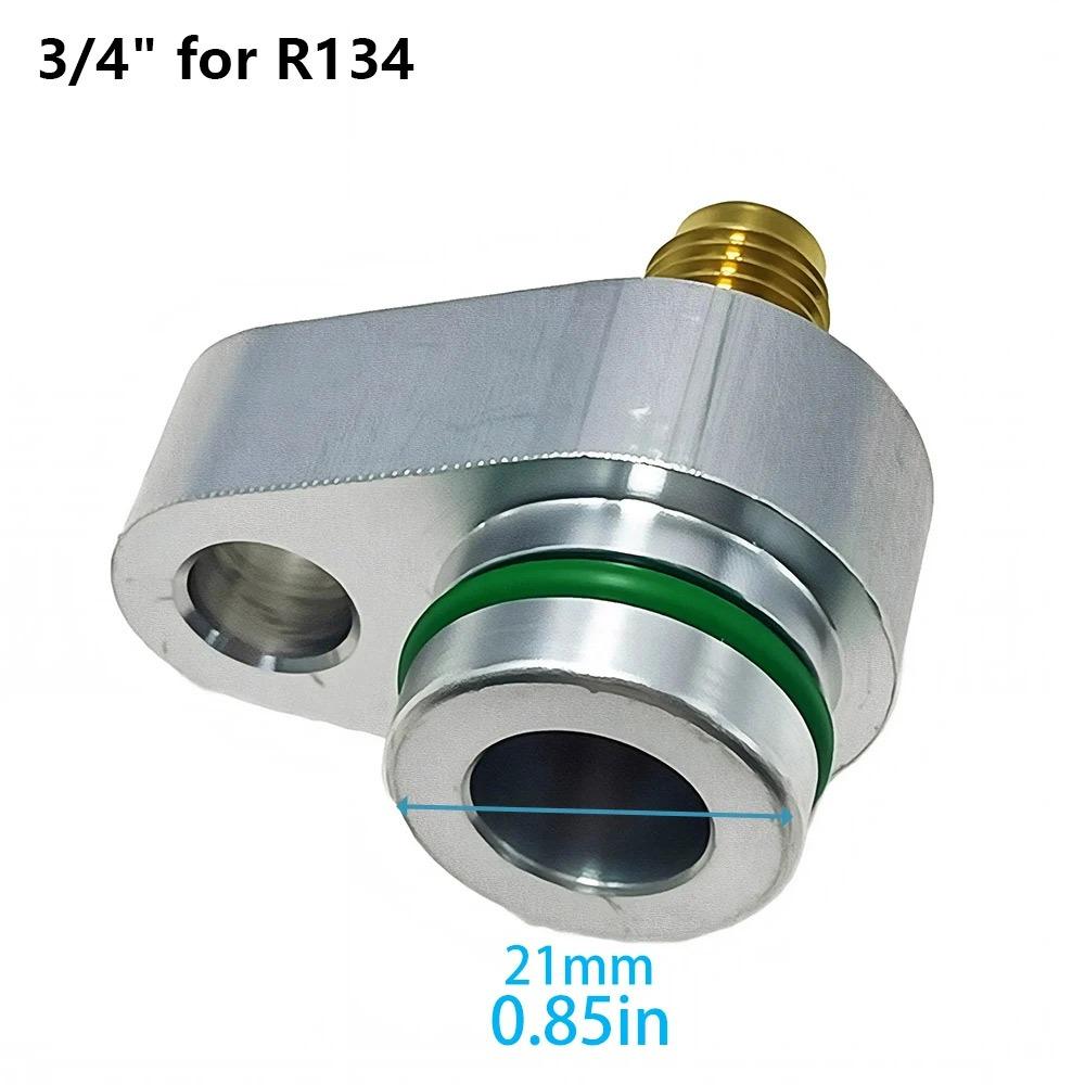 1 Adet R134/R12 Kaçak Tespit Tıpa Metal 3/8" 1/2" 5/8" 3/4" Klima Kaçağı Tıpa Kondenser Tıpa
