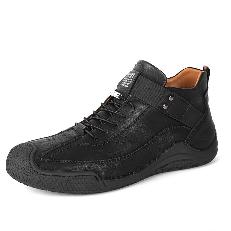 Men's Fashion Martin Boots - Large Size Outdoor Short Boots for Autumn and Winter Casual or Work Wear
