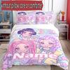 Set copripiumino 3 pezzi (1*Copripiumino + 2*Federe, Senza Nucleo), Set Biancheria da Letto Personalizzato con Nome KPop Cacciatori di Demoni, Decorazione Camera da Letto Casa Regalo
