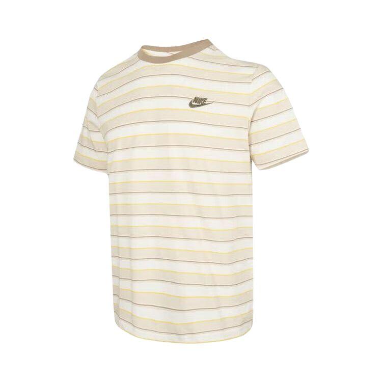 New Nike Club AS M NSW STRIPE T Shirt Men's HJ0551-247