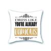 Nordic Alphabet Model Room Sofa Pillow Cushion Office Waist Pillow Home Alphabet Pillow Set