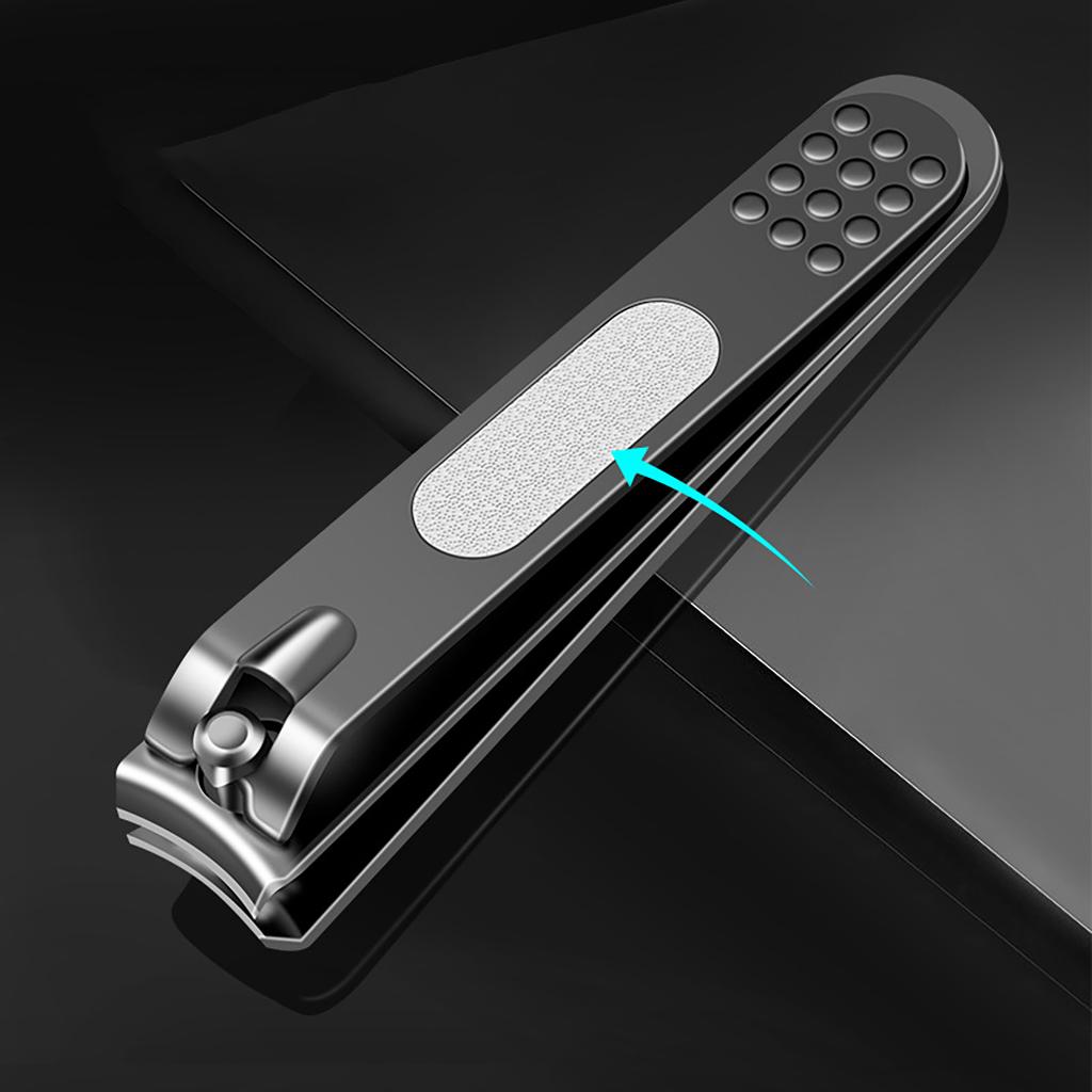 3 Stück Edelstahl Schwarz Nagelknipser Multi-Style Nagelzangen für Maniküre Professionelle Wiederverwendbare Fingernagel-Schneidewerkzeuge