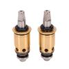 Faucet Cartridges Replacement for Chicago Faucets 1-099XTJKABNF 1-100XTJKABNF Quarter Turn Hot Cold Valve Core Kit