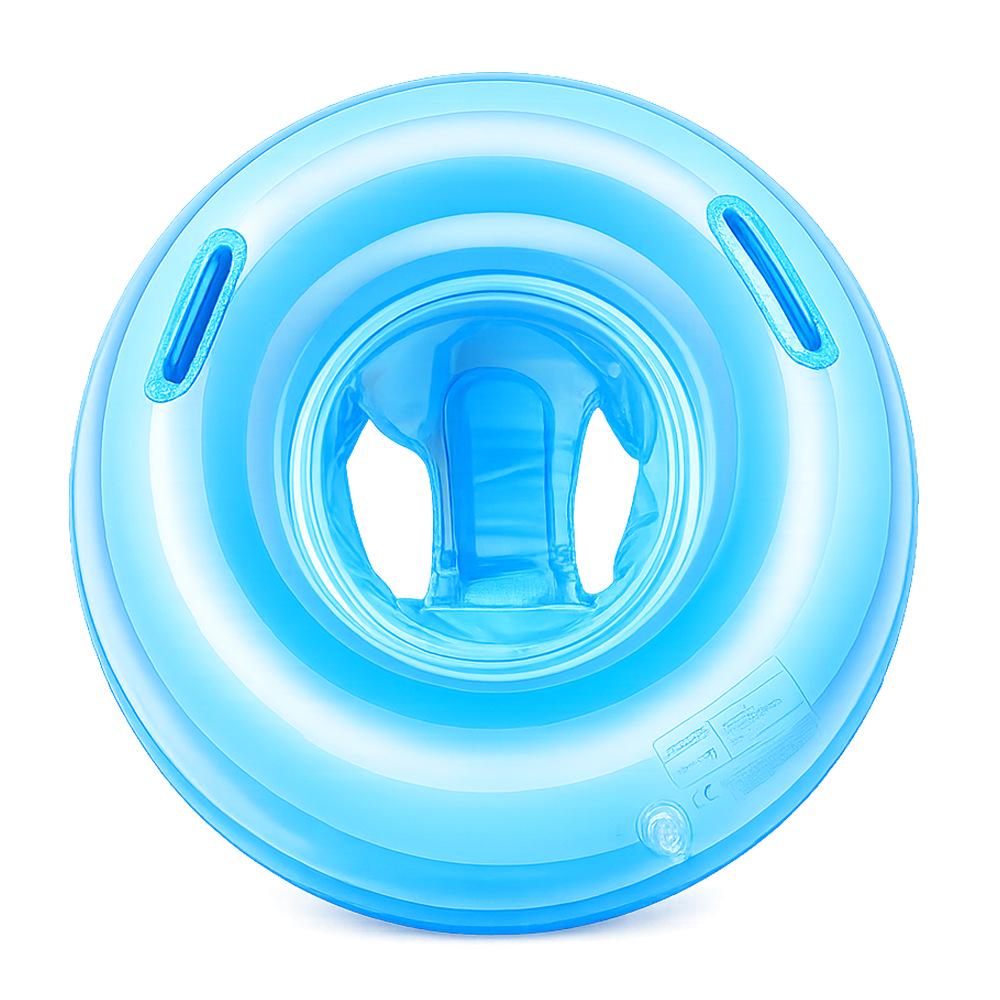 Xiao Lv Inflatable Baby Swim Ring with Removable Sunshade Canopy
