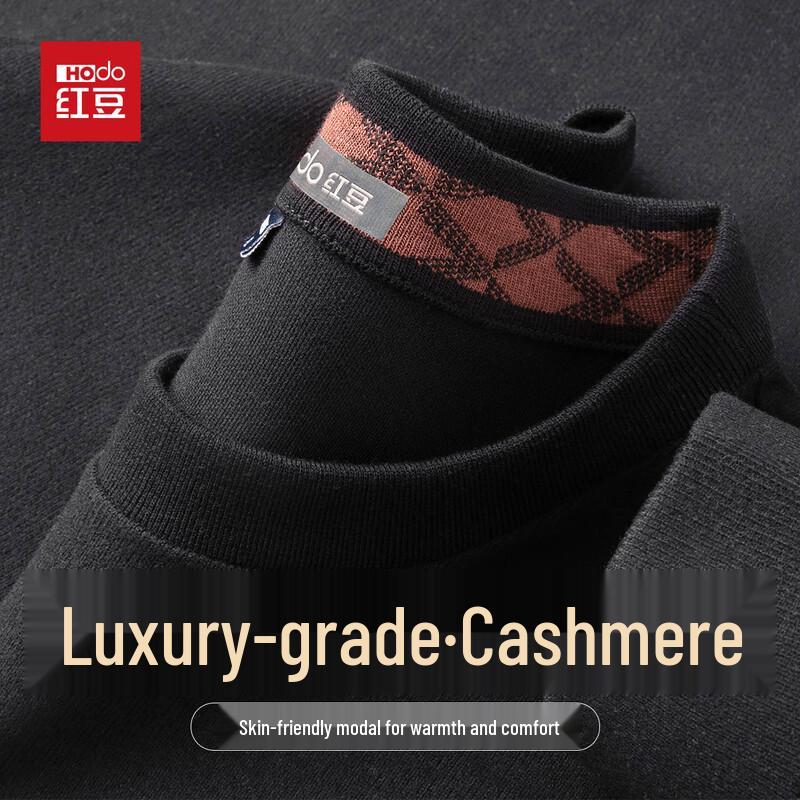 

Hodo Men s Cashmere Modal Blend Soft Thermal Long-Sleeve Top XL 180/96A