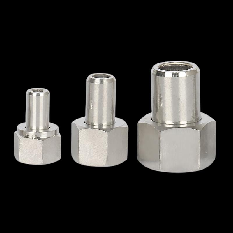 Stainless Steel 304 Butt-Weld Pressure Gauge Connector