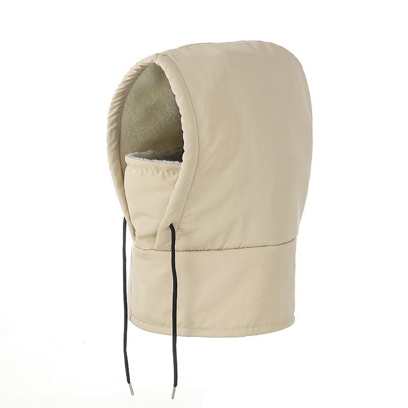 Agriculturi Waterproof Fleece-Lined Hood W/Drawstr,Keep Head,Neck Warm