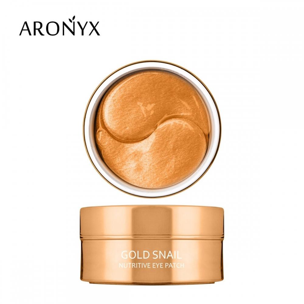 

Питательные патчи для глаз Aronyx Gold Snail 90г