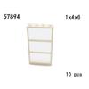 MOC Parts House Block 1x4x6 Door Frame Smart Windows 10 Pack 60596 60616 60803 57894 60623 60621 92589