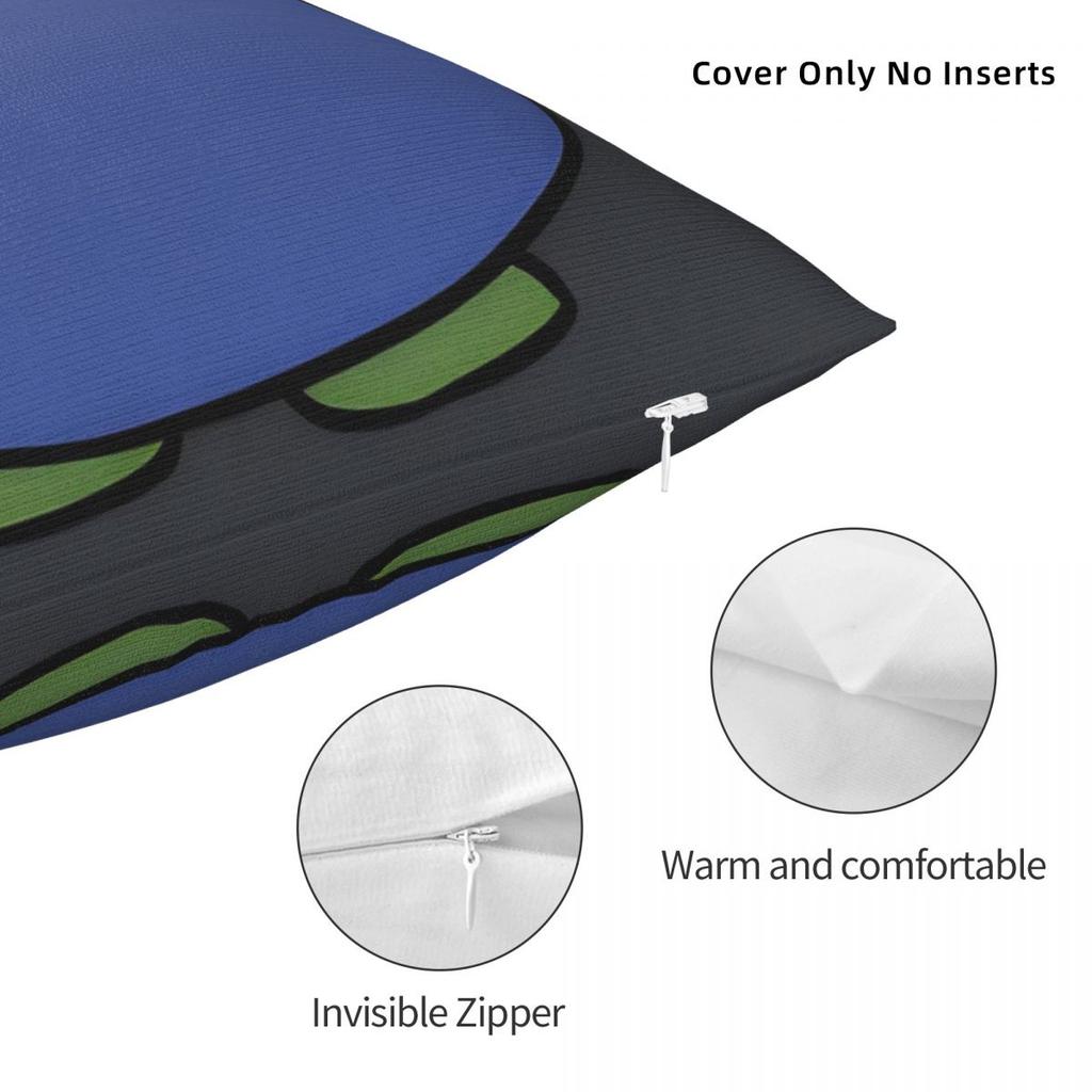 Sad P-Pepe Frog Meme Pillow Cover Polyester Pillow Case Cushion Cover Funny Design Pillowcases For Wedding Party Home Decor