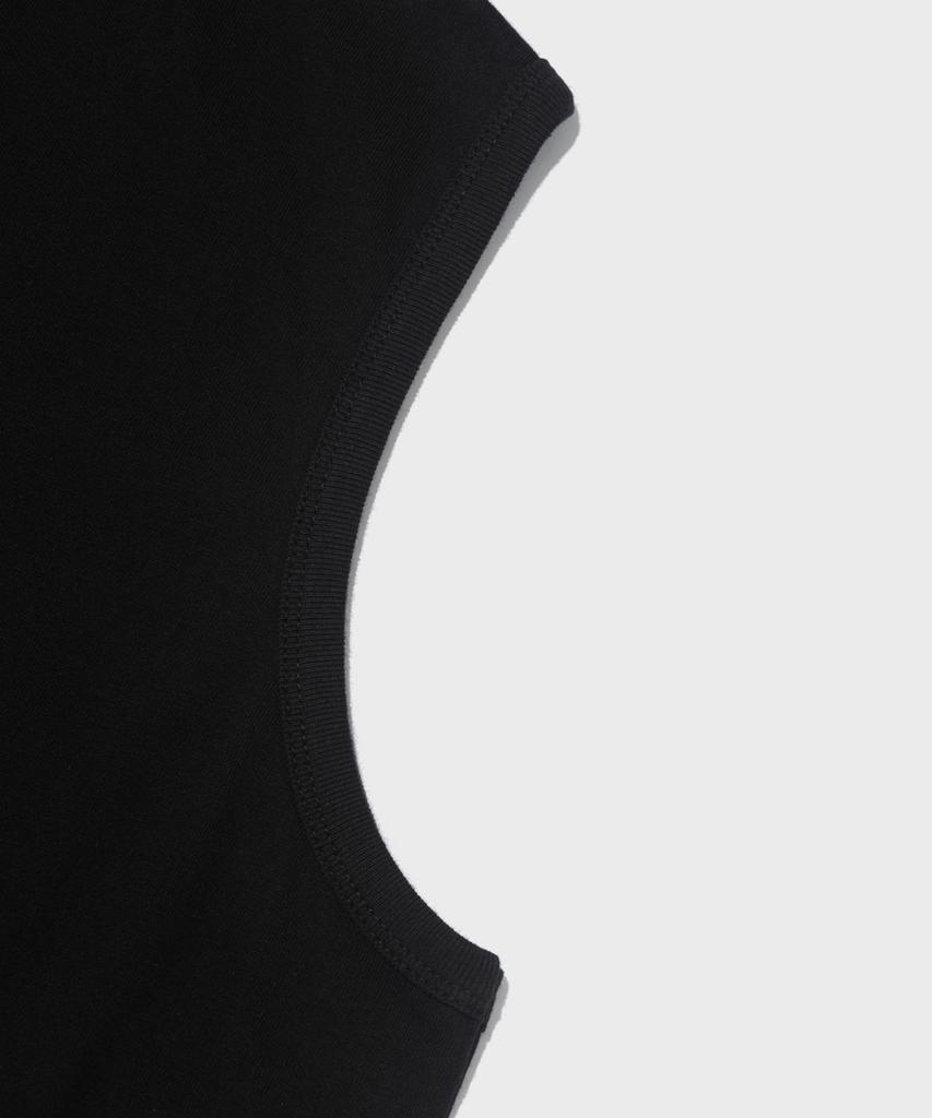 CARGOBROS Plain Box Sleeveless (Black)