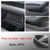 For Toyota Corolla E210 Corolla Cross 2019-2026 Car Door Slot Protective Pad Leather Waterproof Glove Box Mat Auto Accessories