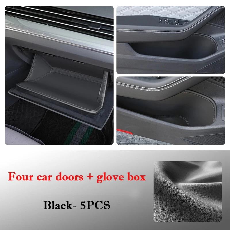For Toyota Corolla E210 Corolla Cross 2019-2026 Car Door Slot Protective Pad Leather Waterproof Glove Box Mat Auto Accessories