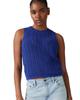 Knit SUNRISE Ribbed Linen Tank Top Women's 0012Z-0001 US L