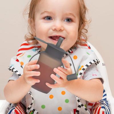 Silikonowe torebki na jedzenie dla małych dzieci, saszetki do wyciskania musu owocowego, wielorazowe saszetki na jedzenie