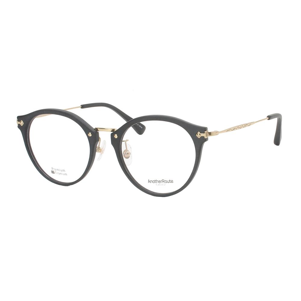 Eonadeoluteu Titanium Eyeglass Frames V-Empire Round Lightweight Glasses