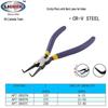 LICOTA Likeda Circlip Pliers: Straight & Bent Jaw Snap Ring Retaining Tools for Shaft Holes, 5-9 Inch (APT-380)