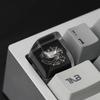 Artisans Dark Series Resins Keycaps With Glowing Effect AntiWear Key Top For Mechanical Keyboards