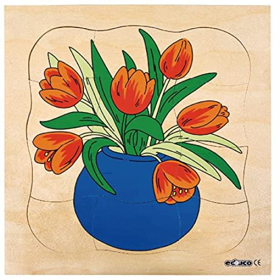 

Educo 522009 Expanding Puzzle (Tulip) 31 Pieces