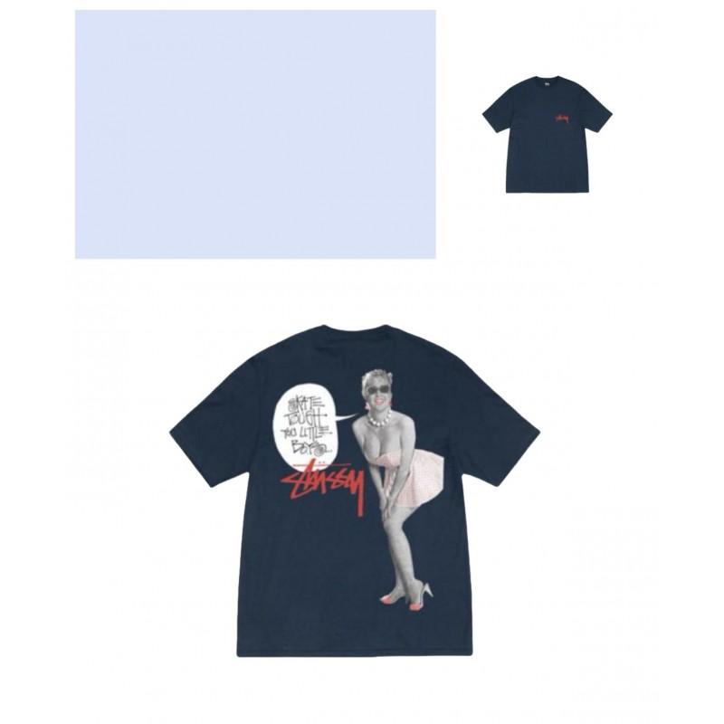 Mens Loose Fit Cotton Blend Short Sleeve T-Shirt With Cartoon Print Breathable Casual Tee Teens Adults