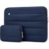 14-Inch Laptop Sleeve Multi Space for MacBook Lenovo Surface Pro - Navy Blue