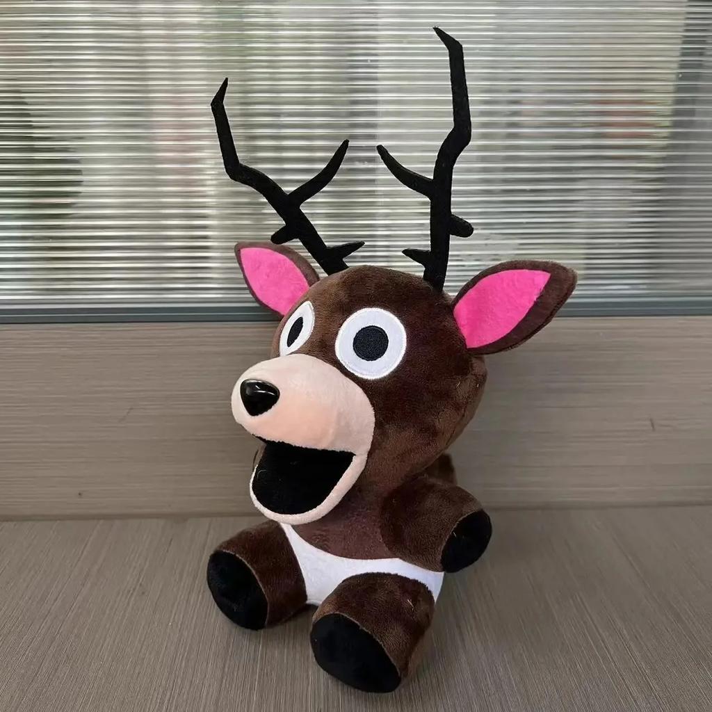 18cm Animals Deer Plush Doll 99 Nights In The Forest Deer Plush Soft Stuffed Plush Doll for Children Holiday Gifts