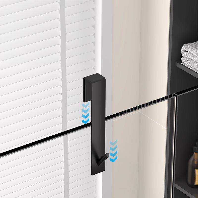 Stainless Steel Extended Shower Door Hooks Over Door Hanging Hooks for Bathroom Frameless Glass Shower Door Wall Towel Holder