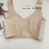 Ultradünner nahtloser Sport-BH mit Hasenohren und breiten Trägern