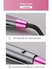 High-Demand Infrared Negative Ion LCD Violet Wide Plate Hair Straightener