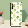 Cute Green Frog For Samsung Galaxy A06 A16 A26 A36 A56 A52 A53 A33 A13 A34 A54 A14 A15 A35 A55 A22 A32 Case