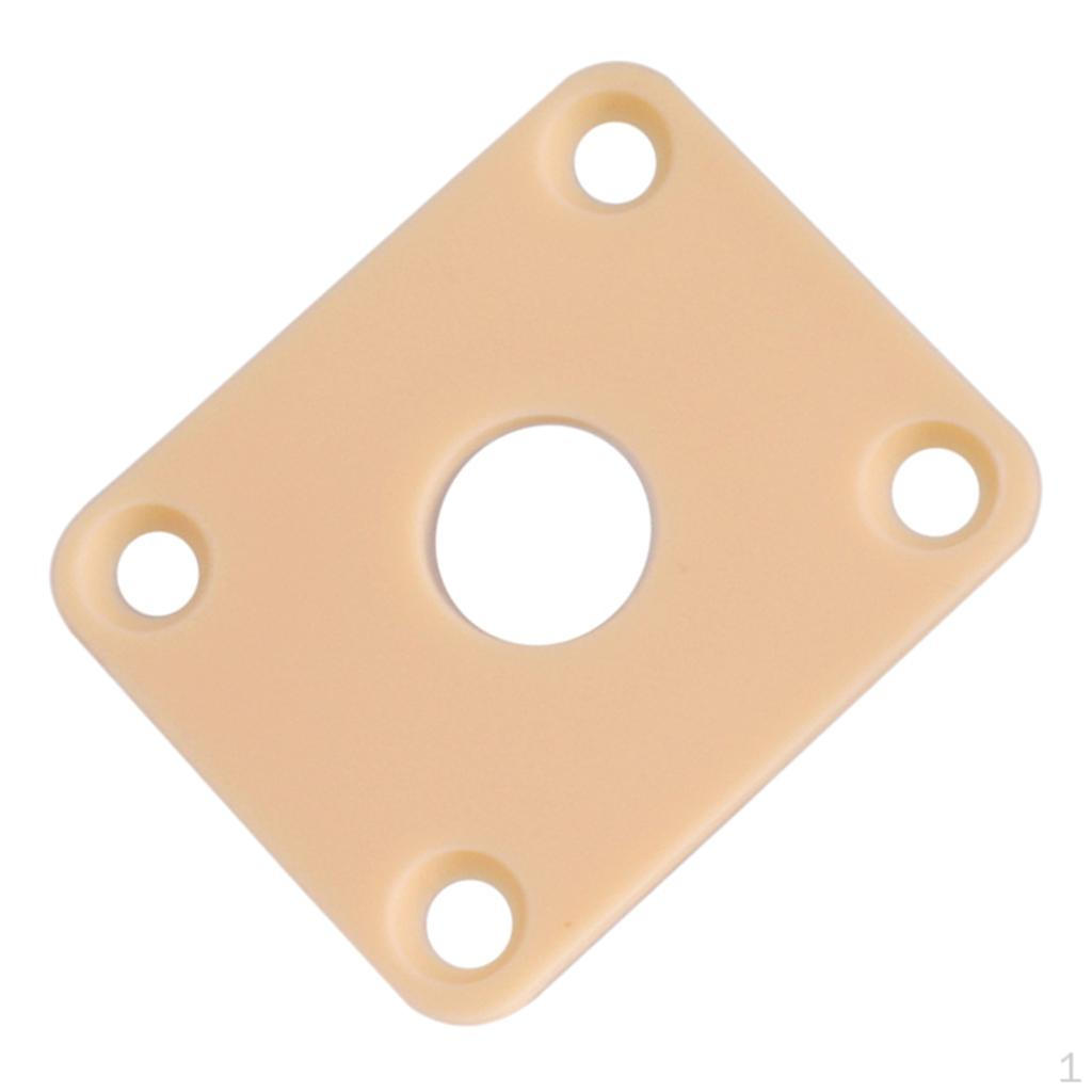 

3 шт. прямоугольных гнездовых пластинчатых заглушек для гитар LP EPI кремовый