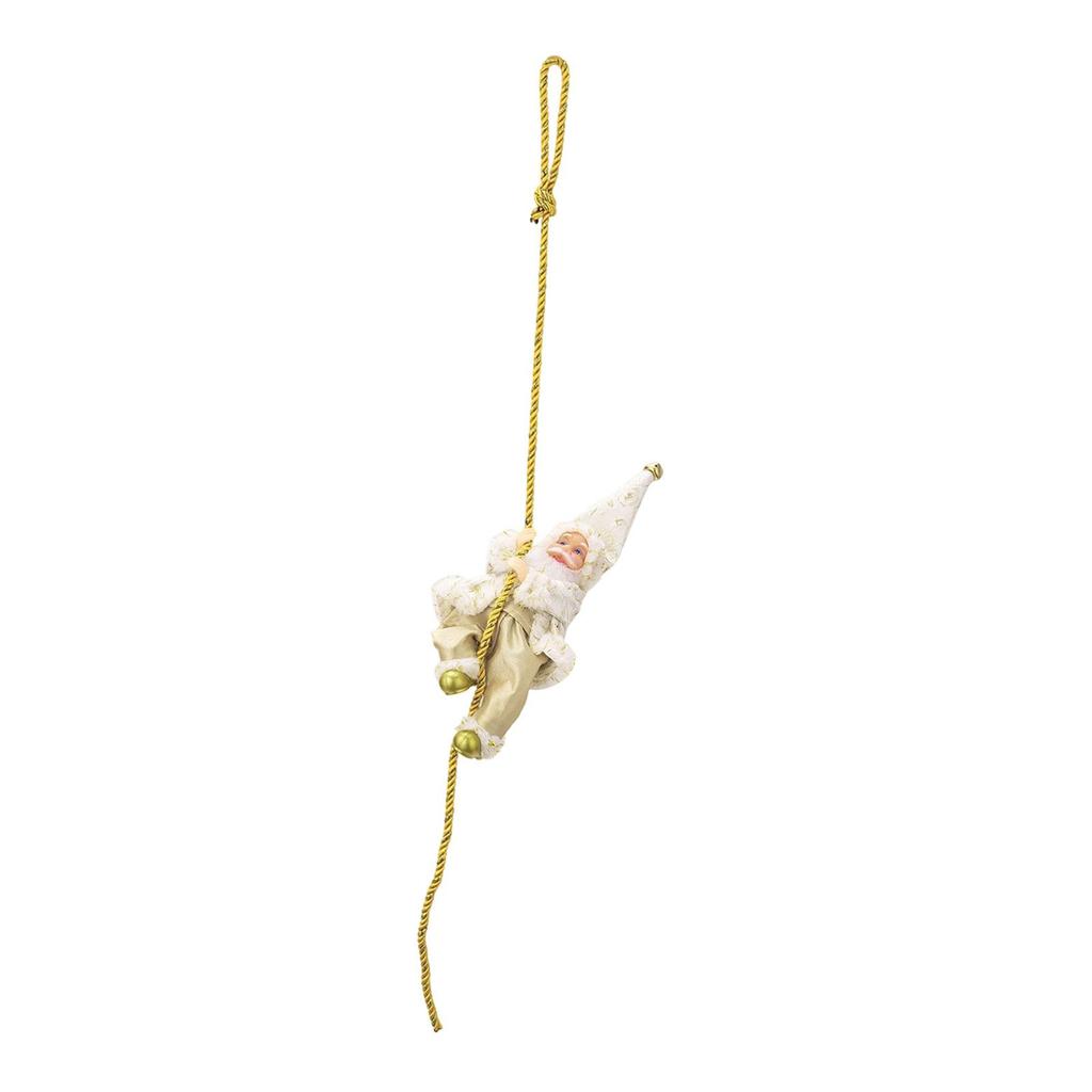 Christmas Santa Climbing Rope Christmas Ornament Santa Figure