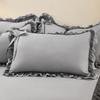 48*74cm Princess Style Pink Cake Layered Lace Pillowcase Splice Ruffle Edge Pillowcase European Style Hotel Home Bedding PillowsProtective Covers