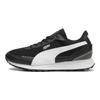 Puma Road Rider Comfortable Minimalist Shock Absorbing Durable Low Top Running Shoes Unisex Running Shoes Black White 397432-04