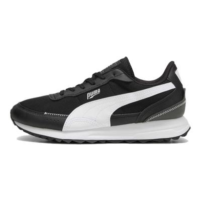 Road Rider Bequeme Minimalistische Stoßdämpfende Langlebige Low Top Laufschuhe Unisex Laufschuhe Schwarz Weiß 397432-04