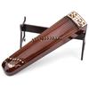 Braunes Miniatur-Guzheng-Modell Holz-Mini-Guzheng-Ausstellung Ausstellungsstück Sammlerstück