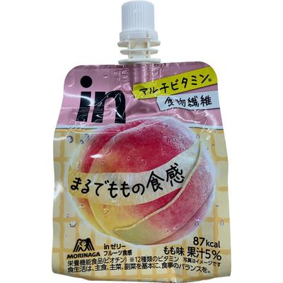Morinaga Süßwaren in Gelee-Fruchttextur Pfirsichgeschmack 150g Weider in Jelly Thia Pack Weider in Jelly