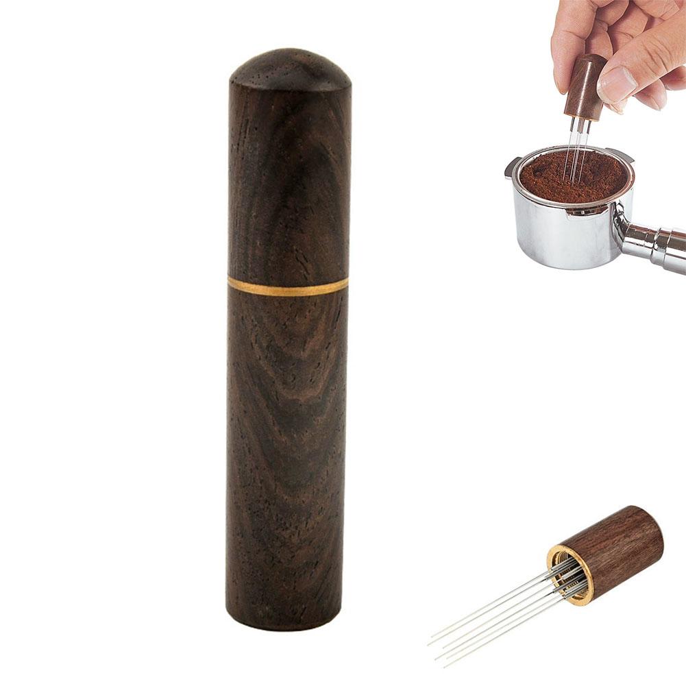 Stainless Steel Coffee Powder Tamper Espresso Powder Stirrer Distributor Leveler WDT Tools Cafe Stirring Barista Accessories