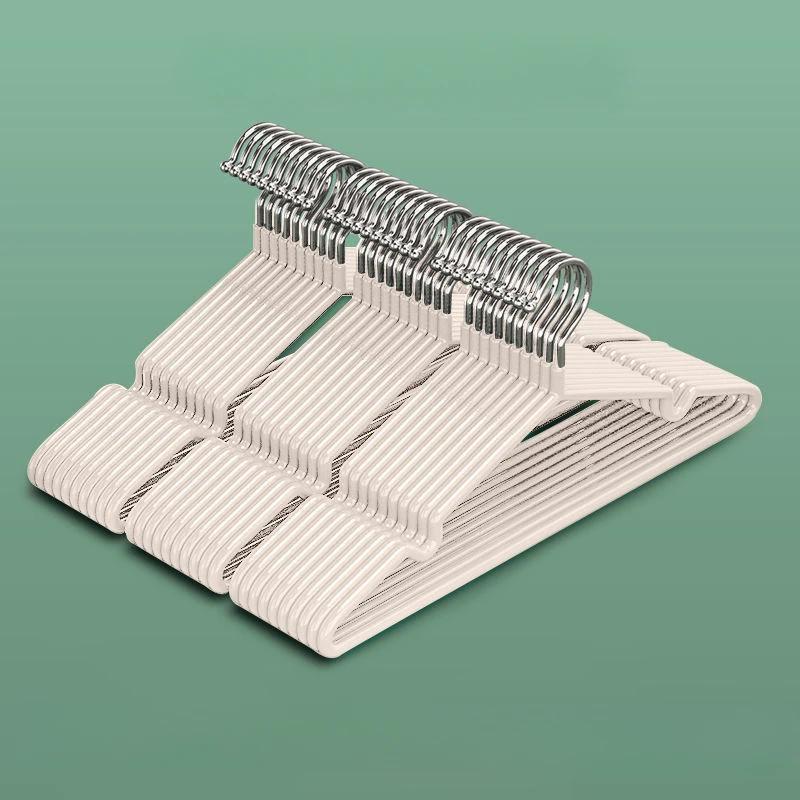 1 buc Umeraș antiderapant pentru haine noi Umeraș de uz casnic Design cu arc din plastic Umăr lat Umeraș semi-circular Agățat fără sudură