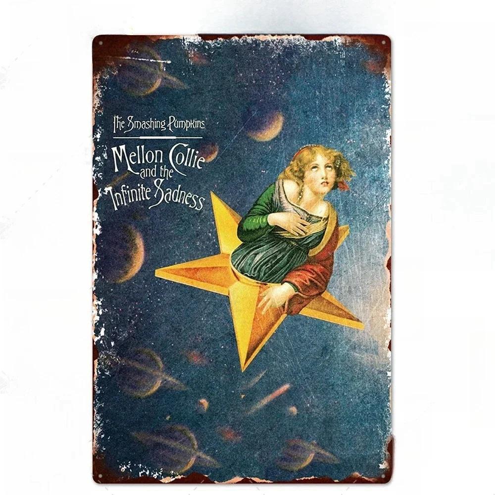Vintage Rockband Metallschild Poster Aluminiumplakette Wandplatte Für Man Cave Werkstatt Bar Pub Garage Club Retro Heimwanddeko