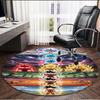 DRAGON BALL Print Round Rug, Washable Floor Carpet, For Entryway Dorm Laundry Room Office Study, Home Decor Birthday Christmas Gift