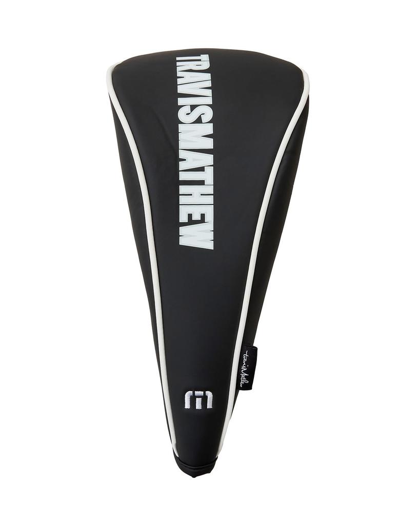 Travis Matthew Players Series Headcover Golf 7AJ913 Free Size (Driver, 460cc) / / Black/White,