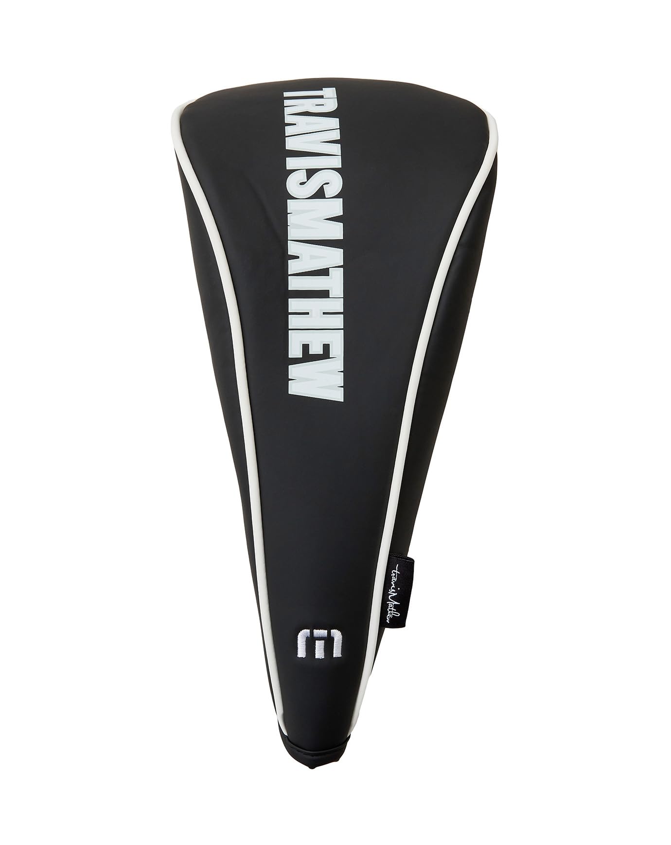 

Travis Matthew Players Series Headcover Golf 7AJ913 Free Size (Driver, 460cc) / / Black/White,