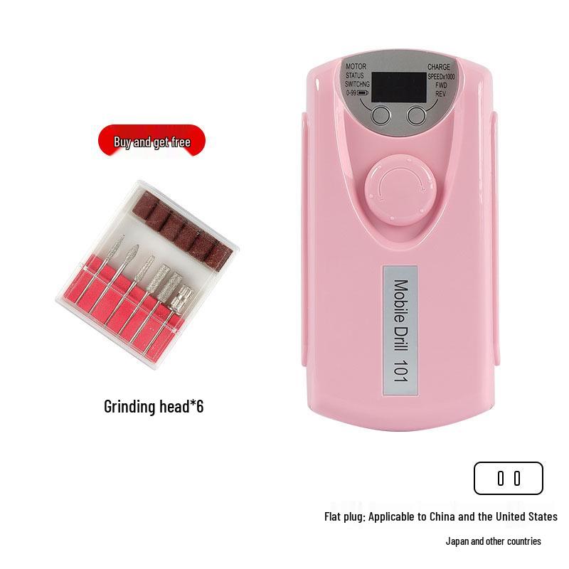 Rechargeable 30,000 RPM Professional Nail Drill for Gel Polish Removal