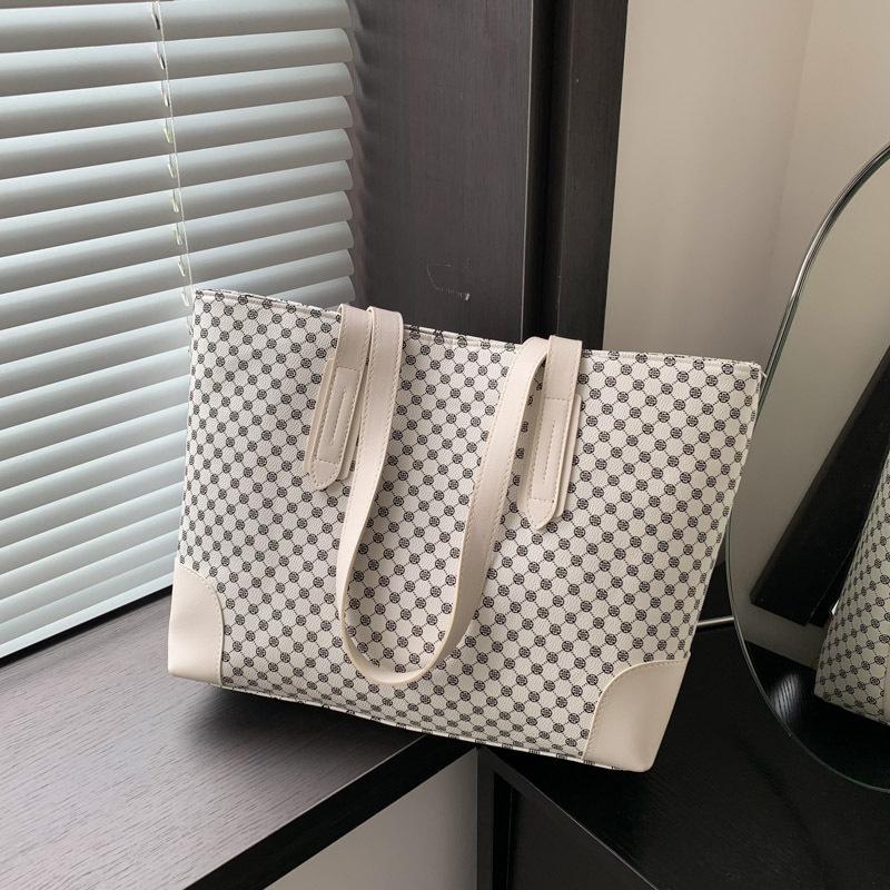 Tote Bag Women'S Bag, Premium Versatile Shoulder Bag, Niche Foreign Style Underarm Bag, Fashionable Large-Capacity Bag