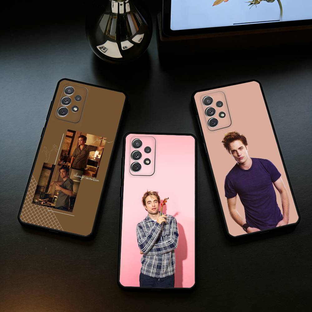 R-Robert P-Pattinson Phone Case For Samsung Galaxy A73,A72,A71,A70,A53,A52,A51,Soft Silicone Black Cover